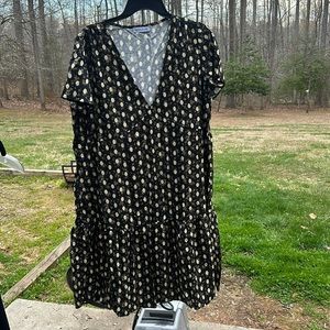 Misslook black and yellow dress size XL